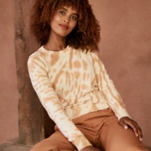 NWOT Pact Tie Dye Sweater, Size Small